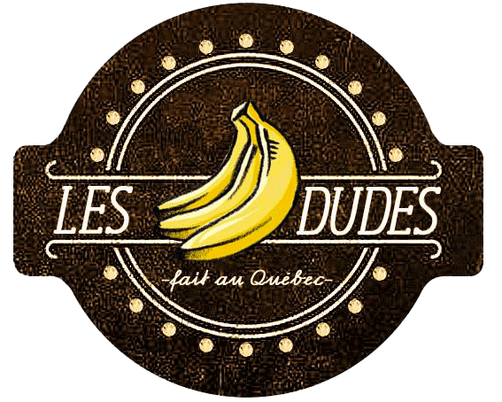 Logo of Cirque Les Dudes, street and circus theater company.